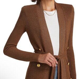 L’Agence Double Breasted Cardigan NWOT